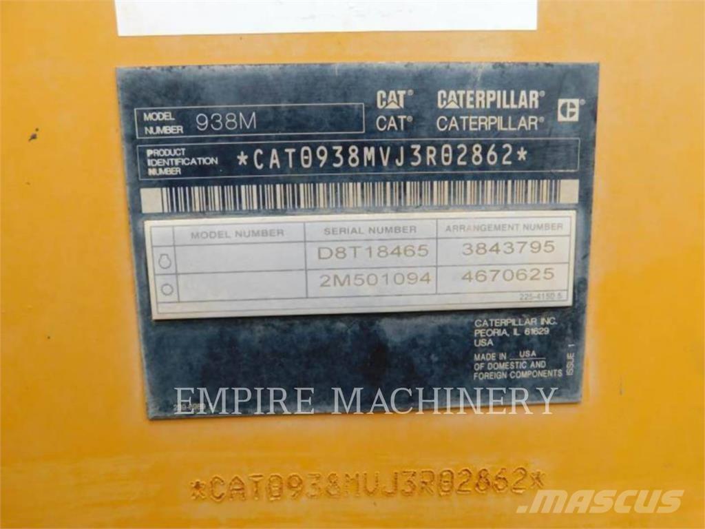 CAT 938M FC Фронтальные погрузчики