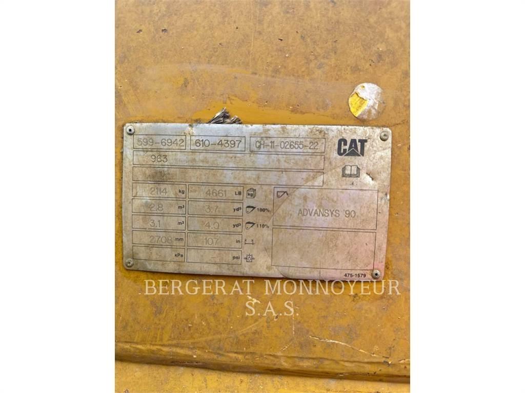 CAT 963 Гусеничные фронтальные погрузчики