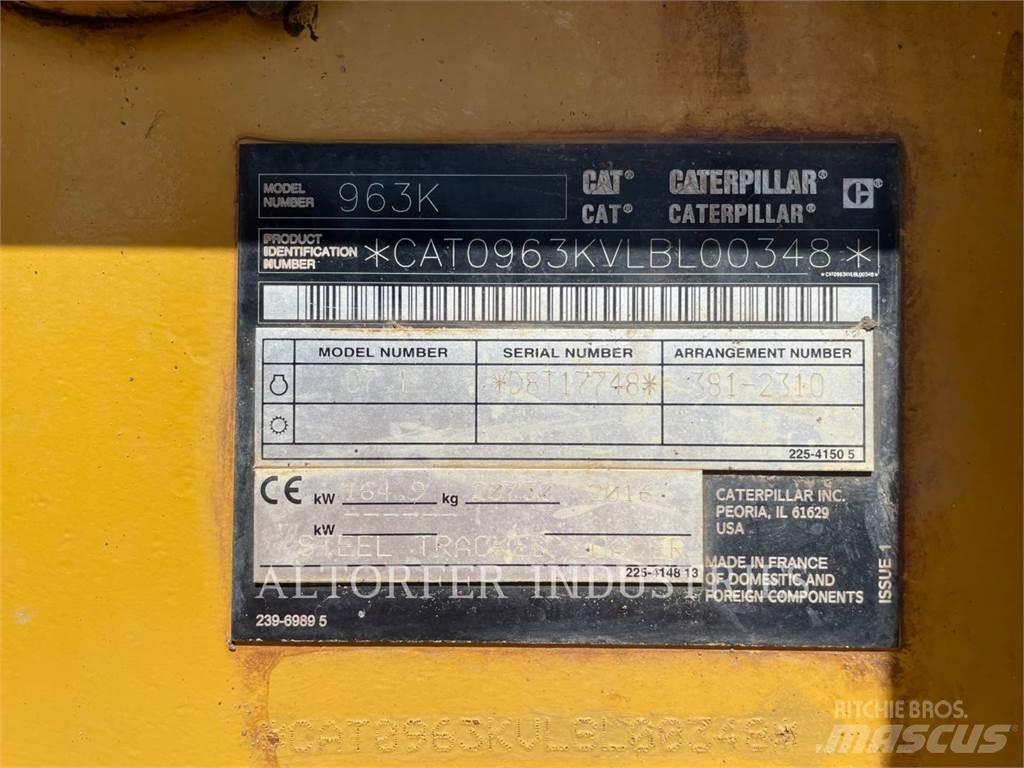 CAT 963K Гусеничные фронтальные погрузчики
