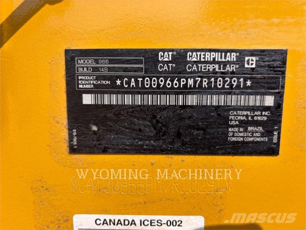 CAT 966 Фронтальные погрузчики