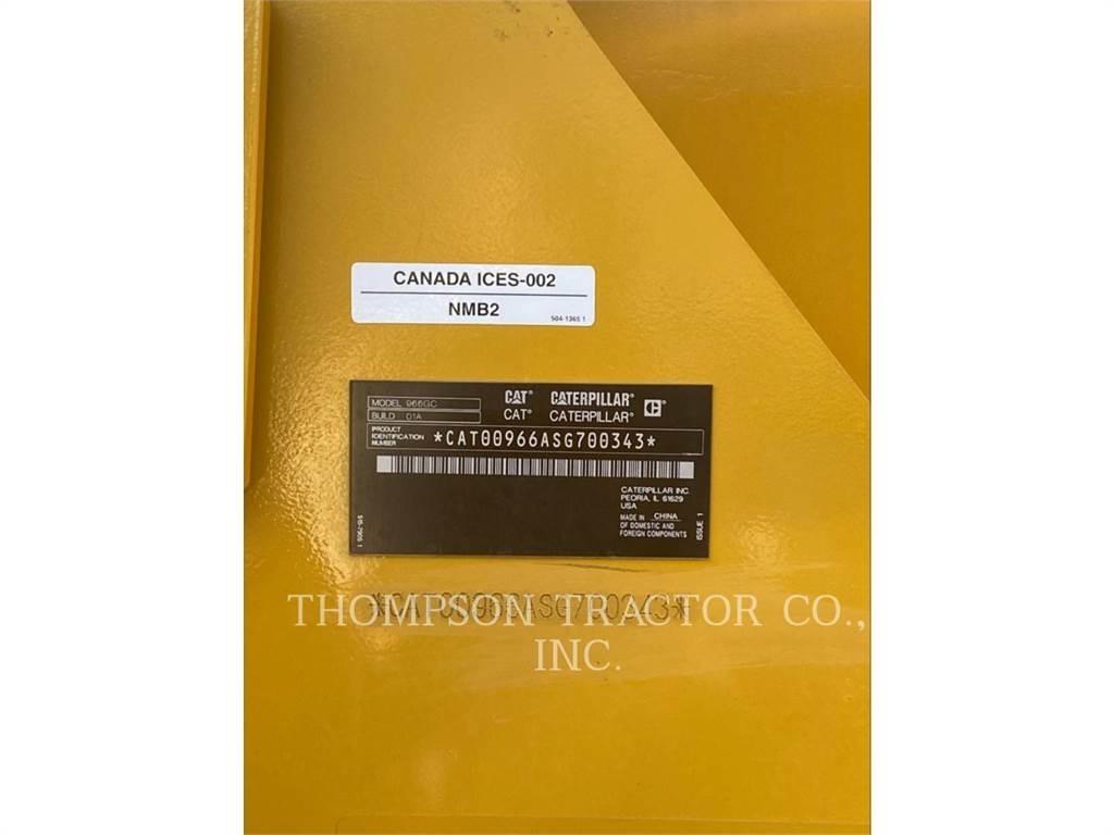 CAT 966GC Фронтальные погрузчики