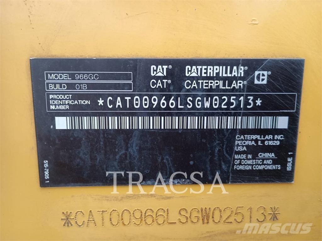 CAT 966GC Фронтальные погрузчики