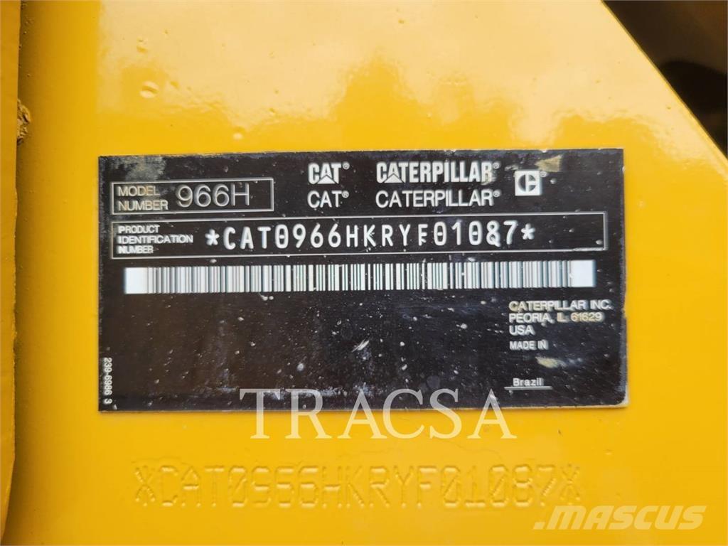 CAT 966H Фронтальные погрузчики