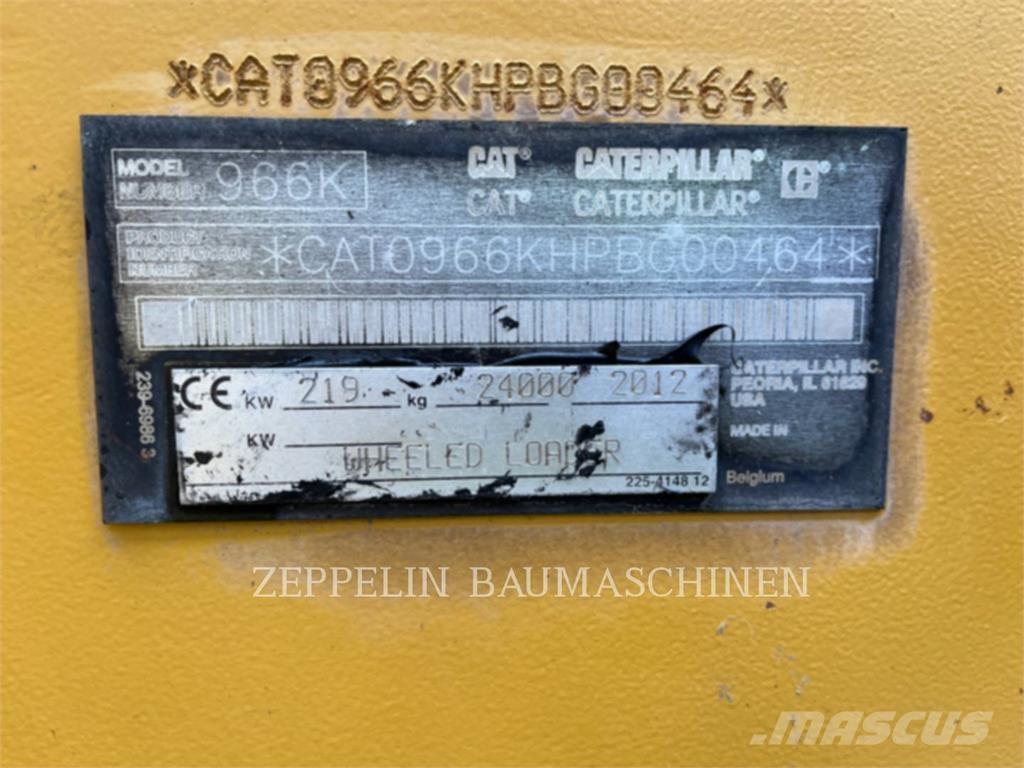CAT 966K Фронтальные погрузчики