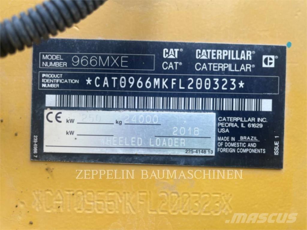 CAT 966MXE Фронтальные погрузчики