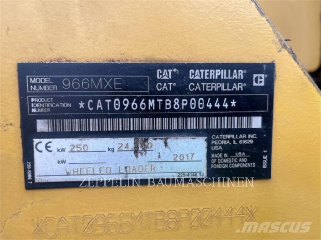 CAT 966MXE Фронтальные погрузчики