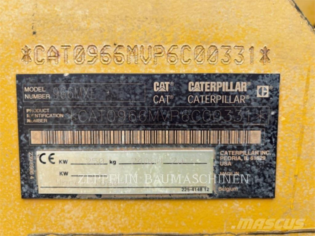 CAT 966MXE Фронтальные погрузчики