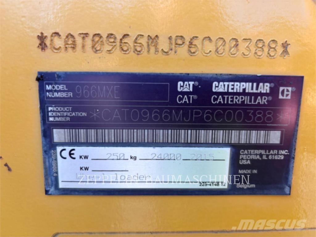 CAT 966MXE Фронтальные погрузчики