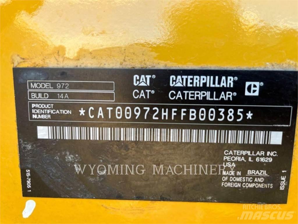 CAT 972 Фронтальные погрузчики