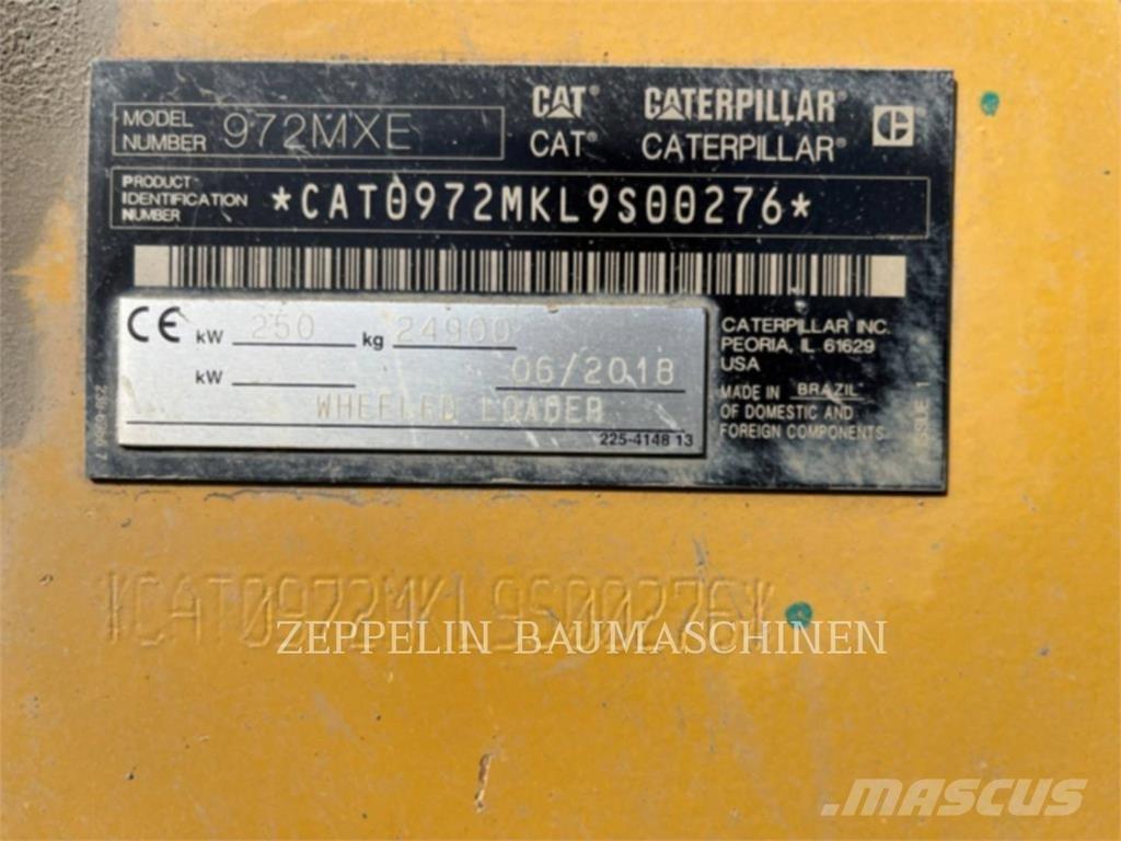 CAT 972MXE Фронтальные погрузчики