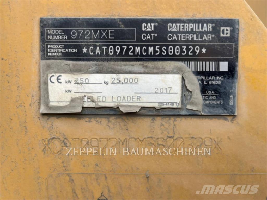 CAT 972MXE Фронтальные погрузчики