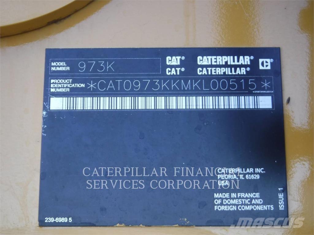 CAT 973K Гусеничные фронтальные погрузчики