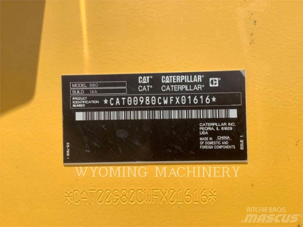 CAT 980 Фронтальные погрузчики