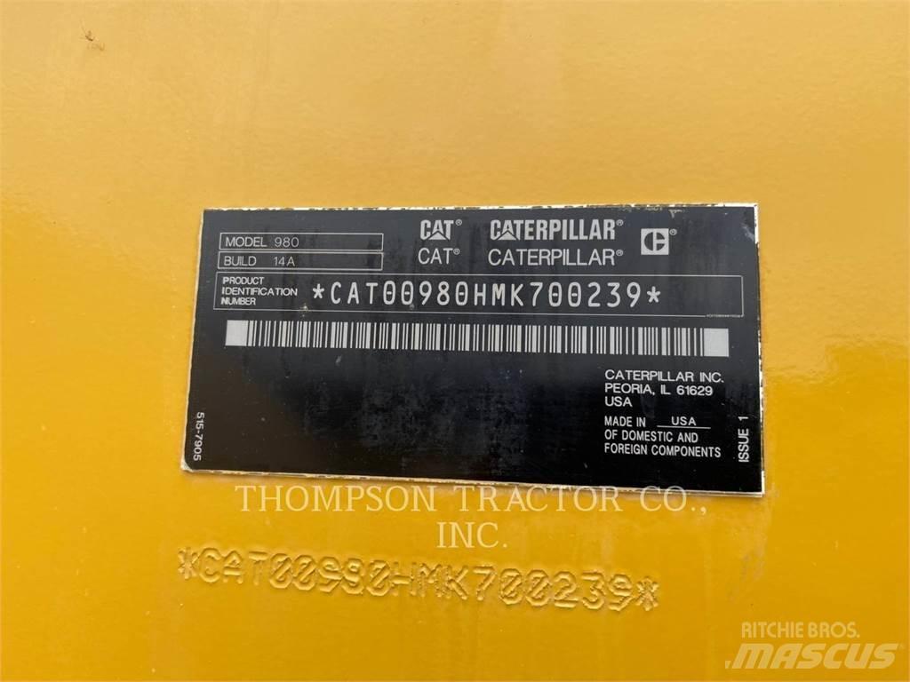 CAT 980 Фронтальные погрузчики
