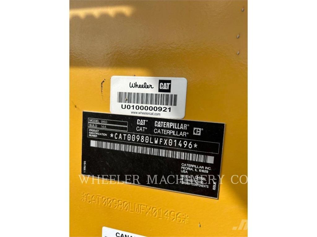 CAT 980 Фронтальные погрузчики