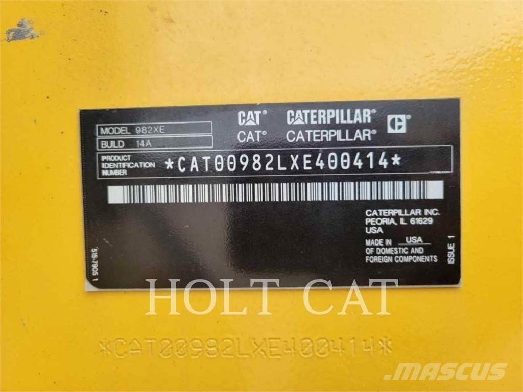 CAT 982 XE Фронтальные погрузчики