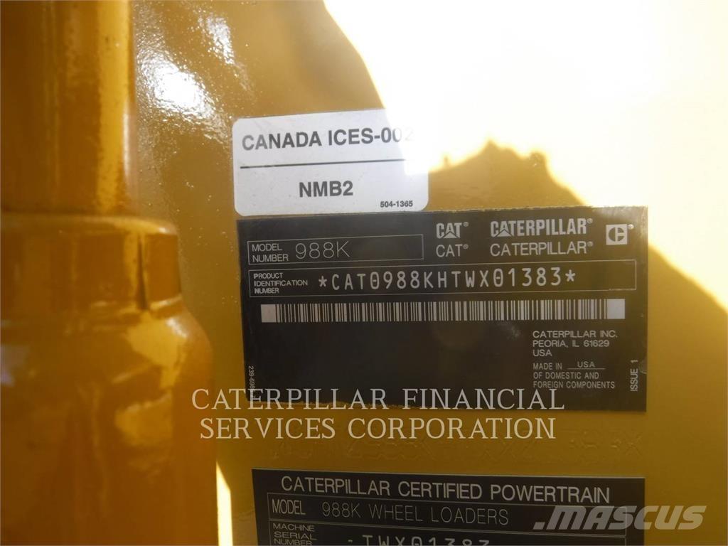 CAT 988K Фронтальные погрузчики