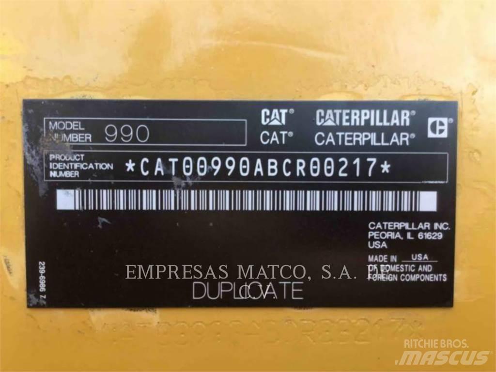 CAT 990 Фронтальные погрузчики