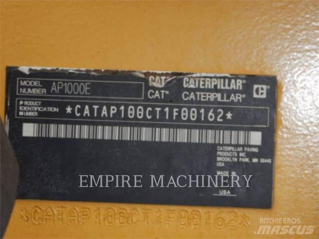 CAT AP1000E Асфальтоукладчики