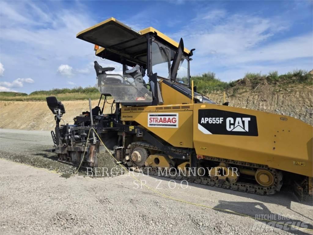 CAT AP655F Асфальтоукладчики