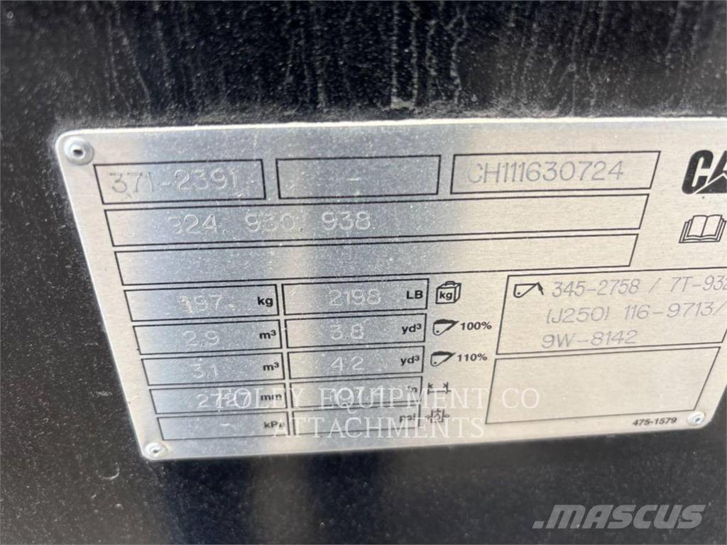 CAT BK38V38GP Фронтальные погрузчики