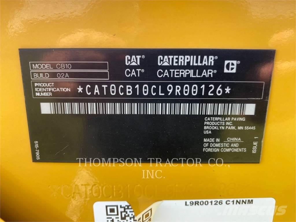CAT CB 10 Катки тротуарные