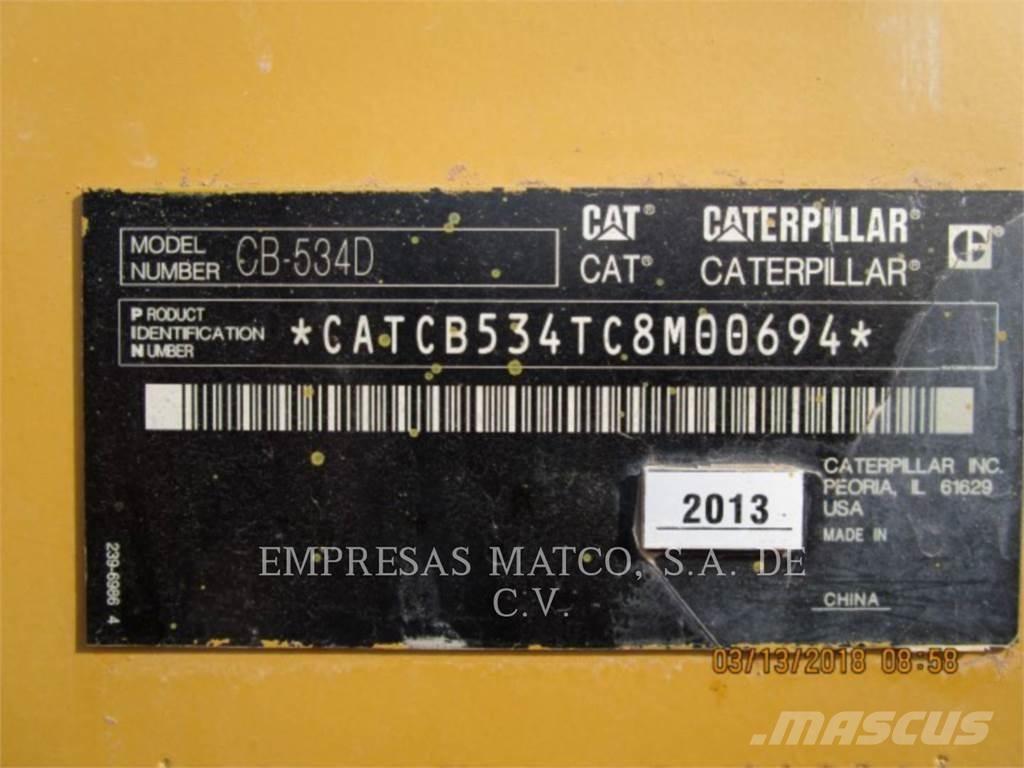 CAT CB-534D Катки тротуарные