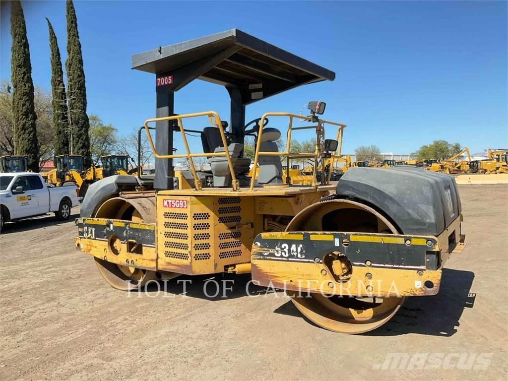 CAT CB-634D Катки тротуарные