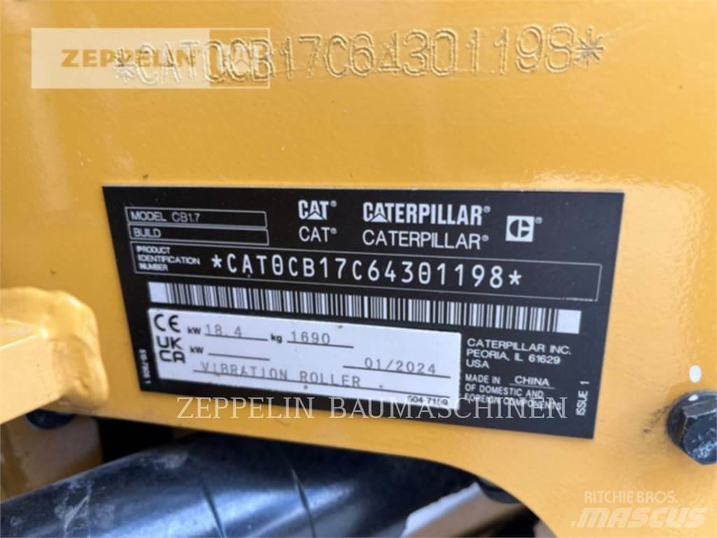 CAT CB1.7 Уплотнители грунта