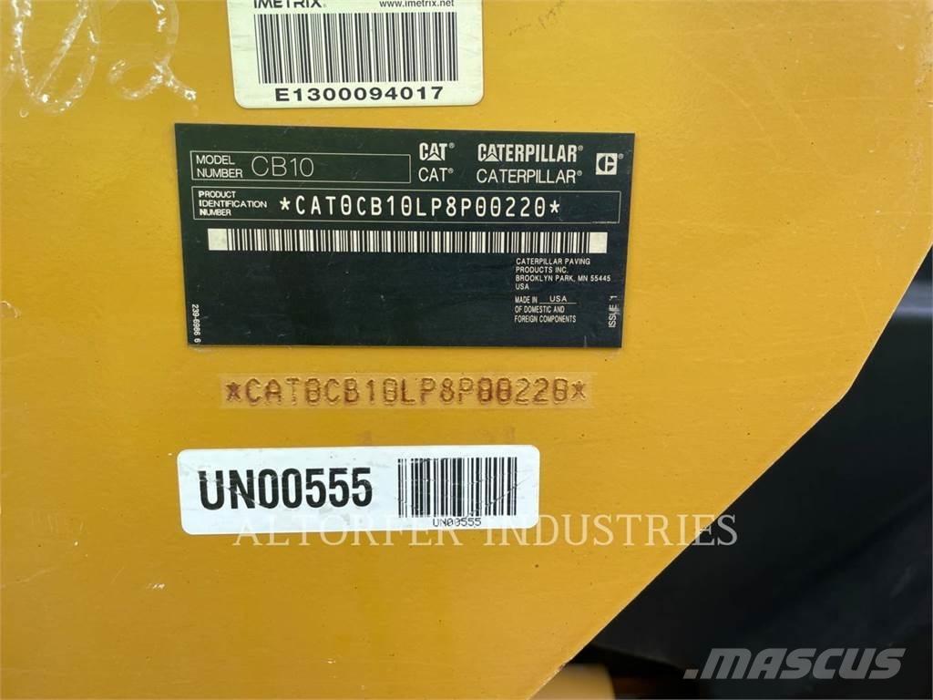 CAT CB10 Катки тротуарные