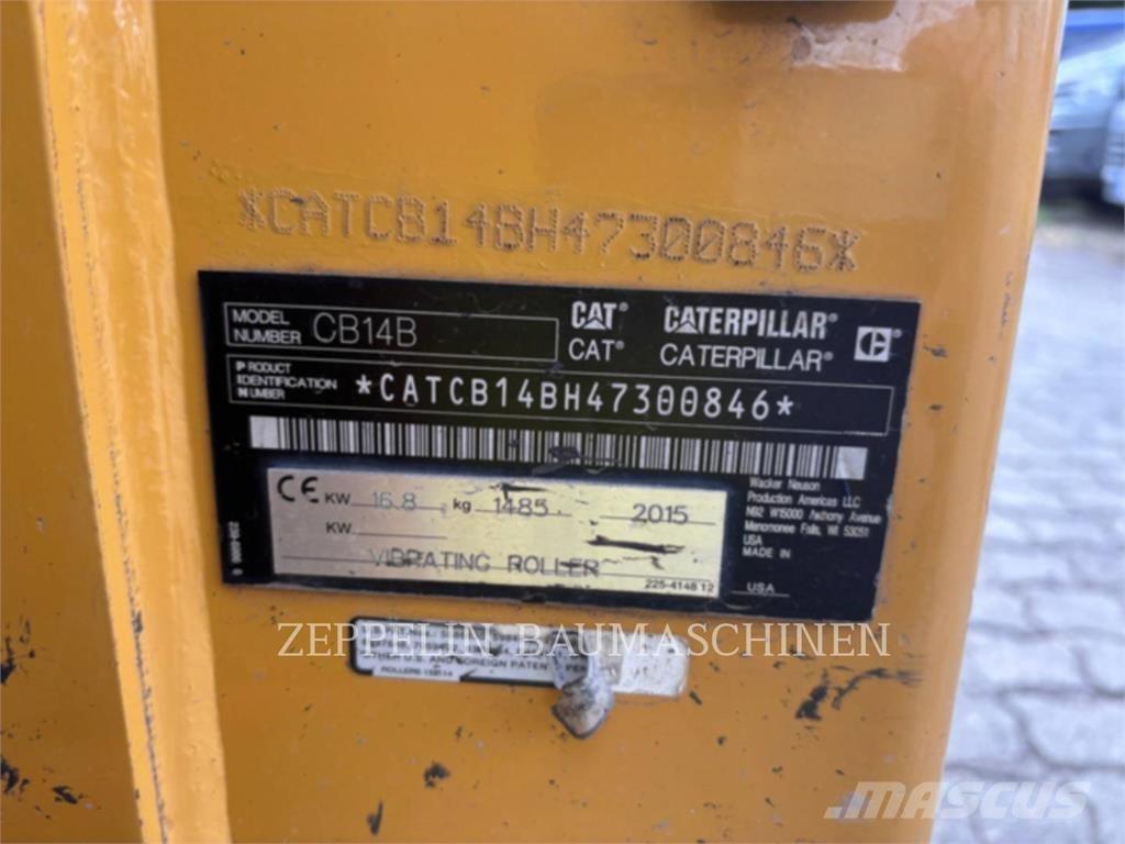 CAT CB14B Уплотнители грунта