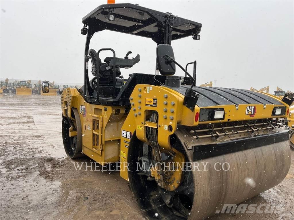 CAT CB15 CW VV Катки тротуарные