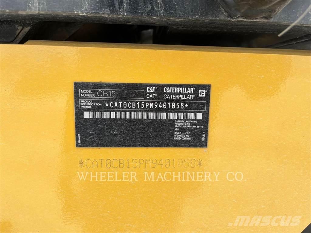 CAT CB15 CW VV Катки тротуарные