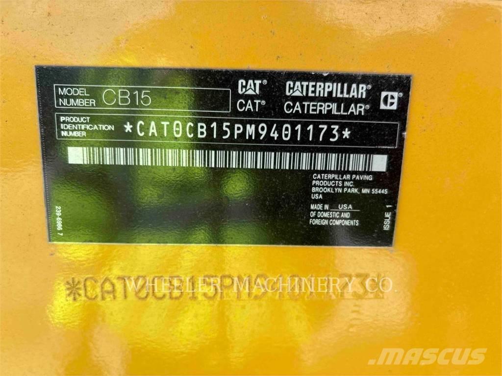 CAT CB15 CW VV Катки тротуарные