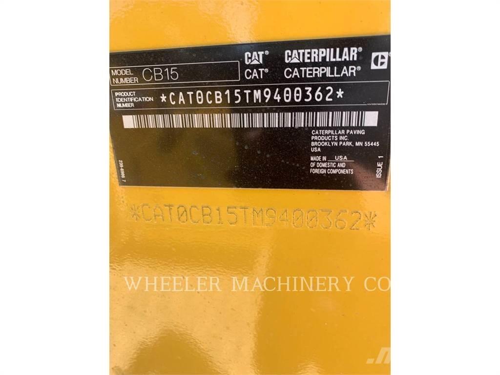 CAT CB15 CW VV Катки тротуарные