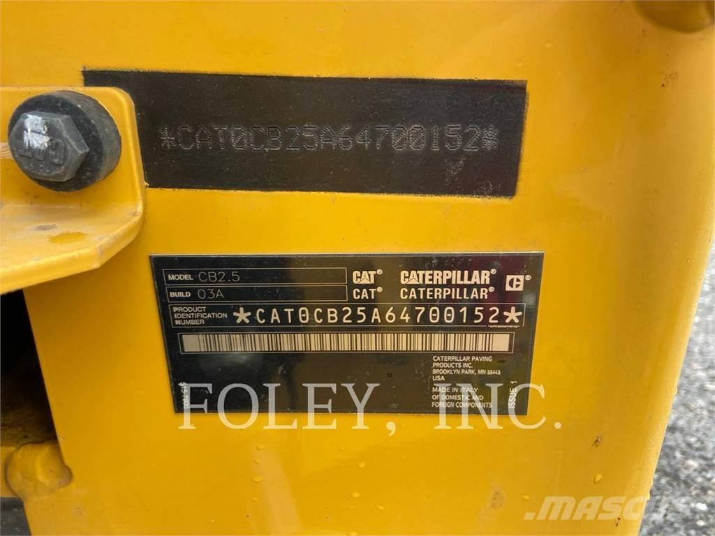 CAT CB2.5-03 Катки тротуарные