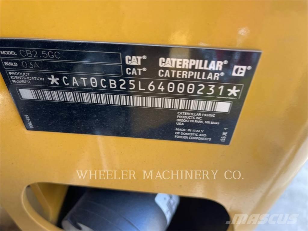 CAT CB2.5 GC Катки тротуарные