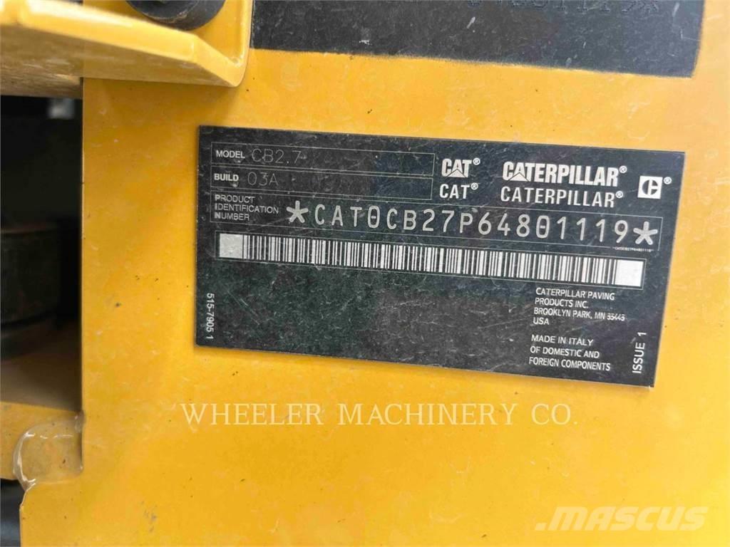CAT CB2.7 Катки тротуарные