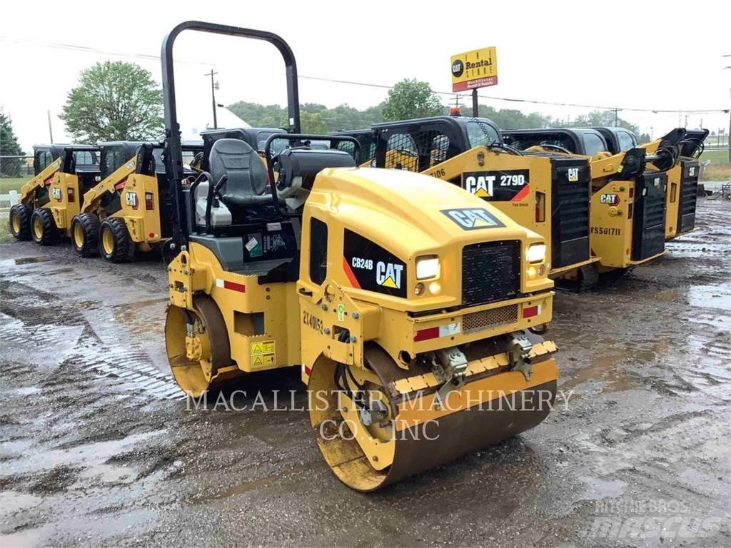 CAT CB24B Катки тротуарные