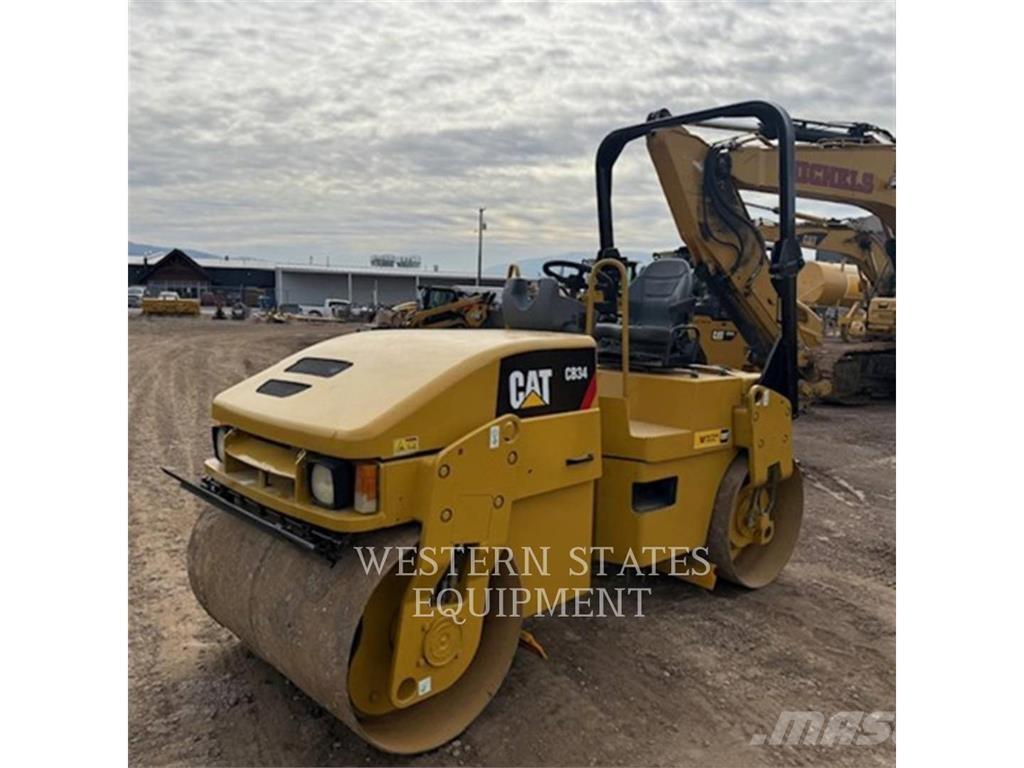 CAT CB34 Катки тротуарные