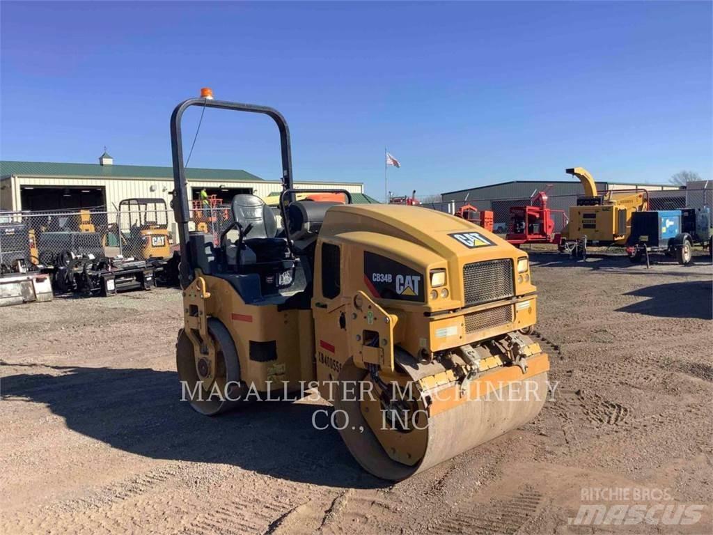 CAT CB34B Катки тротуарные