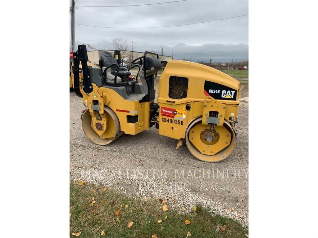 CAT CB34B Катки тротуарные