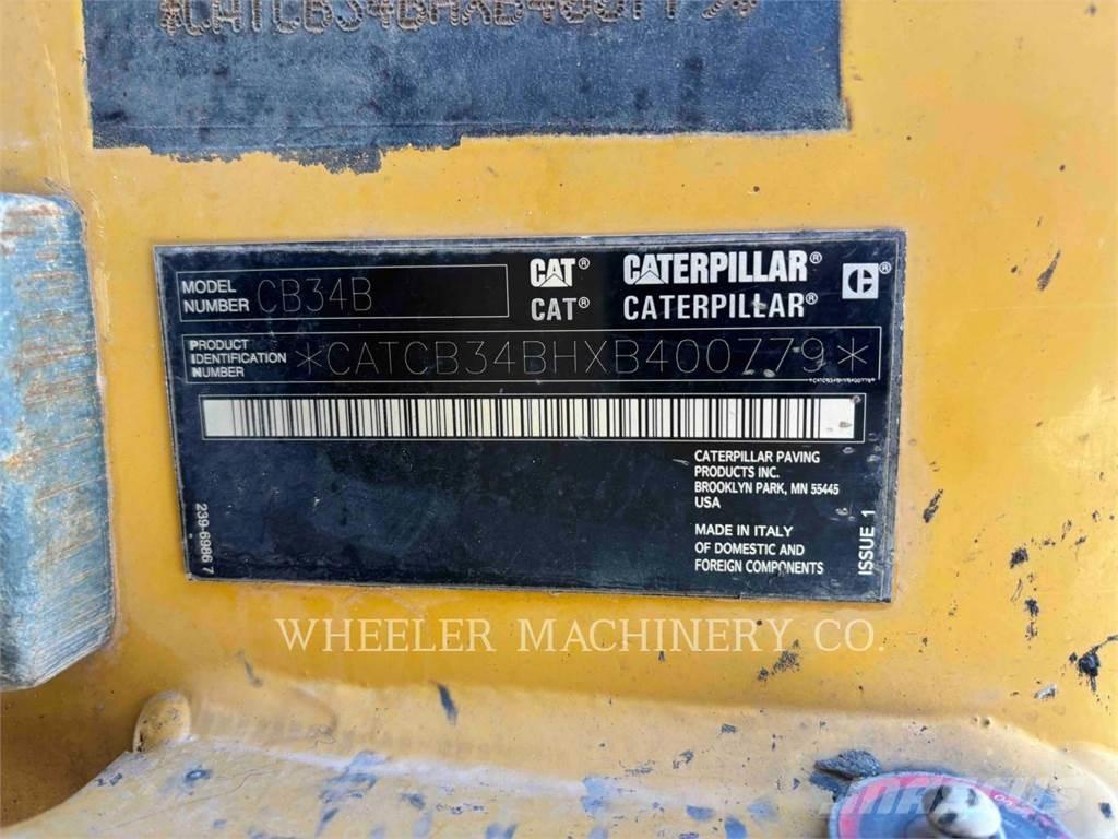 CAT CB34B Катки тротуарные