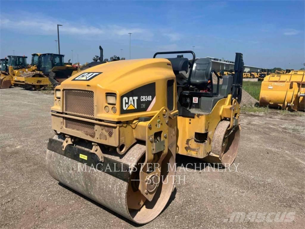 CAT CB34BXW Катки тротуарные