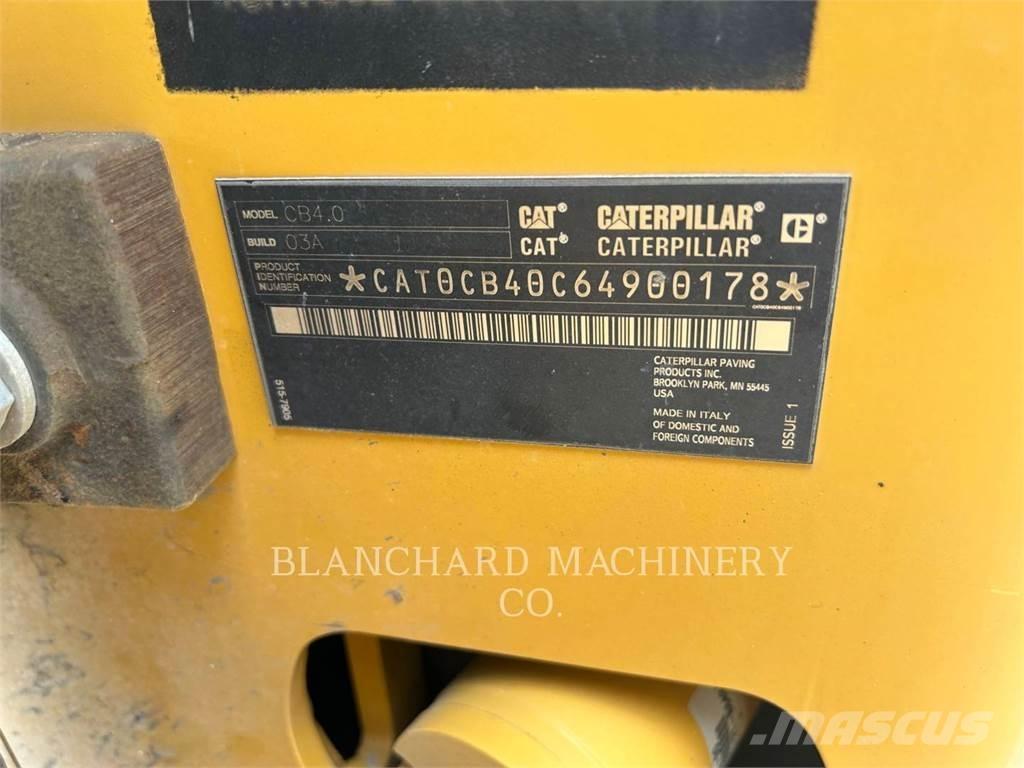 CAT CB4.0 Катки тротуарные