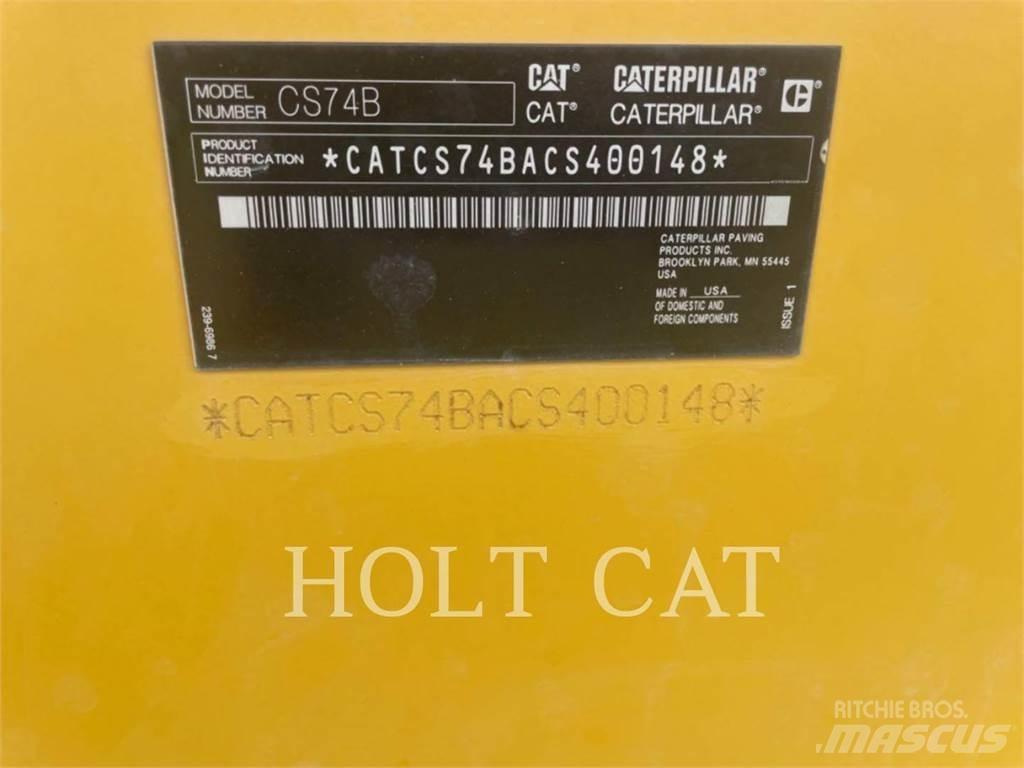 CAT CS74B CAB Грунтовые катки
