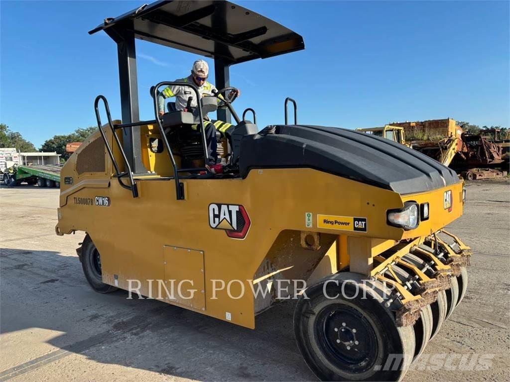 CAT CW16 Катки тротуарные