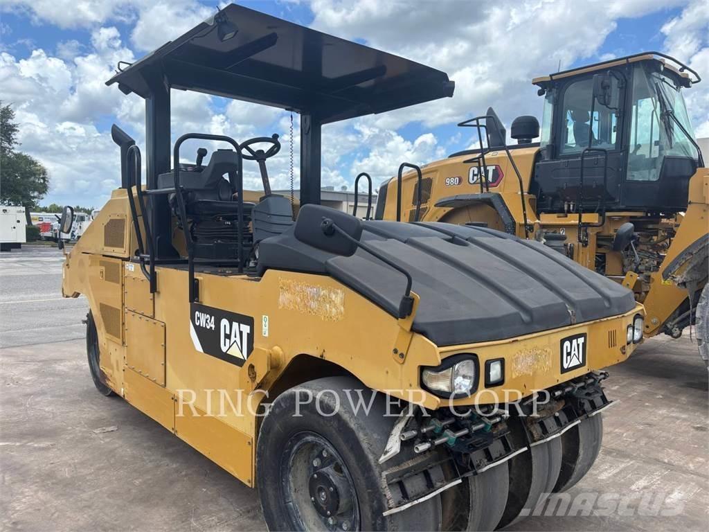 CAT CW34 Катки тротуарные
