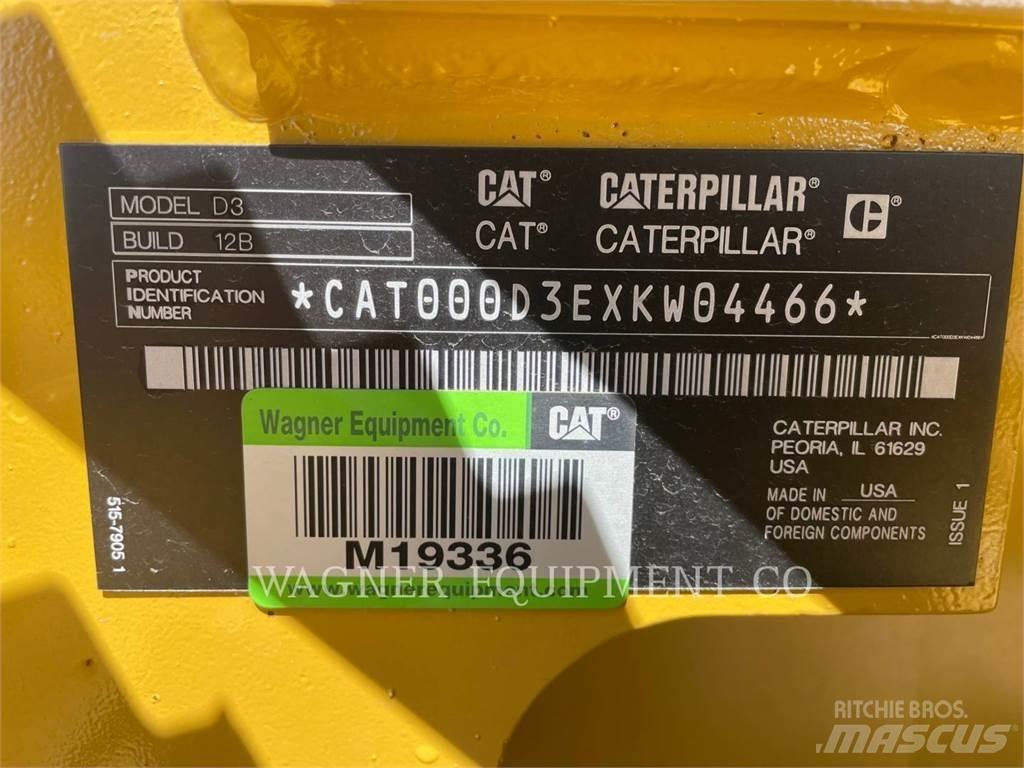 CAT D3 Гусеничные бульдозеры