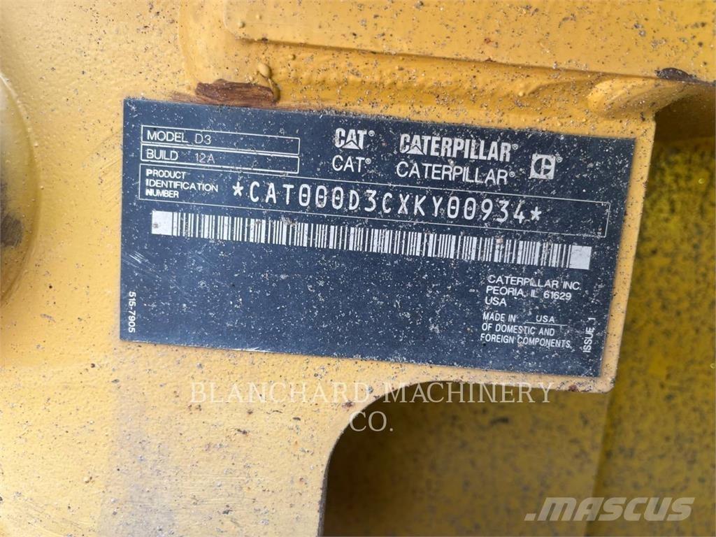 CAT D3 LGP Гусеничные бульдозеры